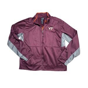 VINTAGE GEN 2 Virginia Tech Mens, size XL; Full zip jacket/sweatshirt, Hokies